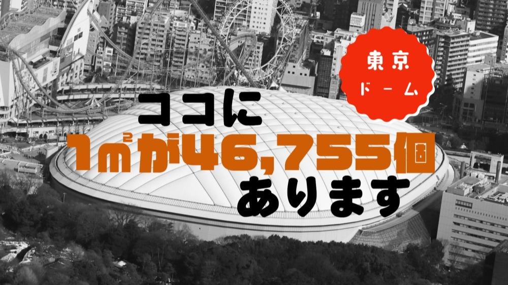 Cover Image for 【決着】東京ドーム何個分って何？？大きさを公園と比較してみた: 地球は何個分？